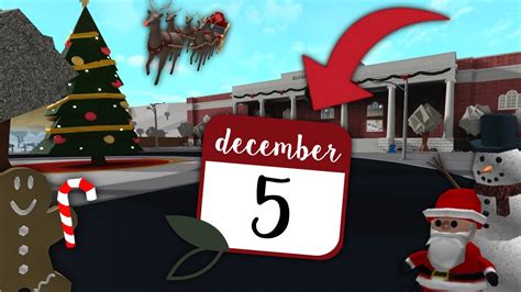 There are a bunch of essential adjustments along with the addition. . Bloxburg christmas update